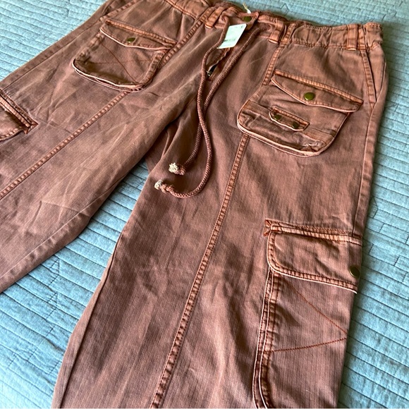 Free people Auburn terracota cargo pants XL - Picture 8 of 16